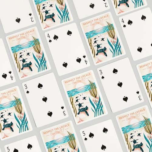 Baraja de cartas poker Lantern Press 52 cartas miniatura 4