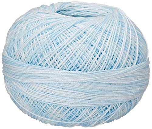 Hilo de algodón Lizbeth 210 yardas azul hielo miniatura 1