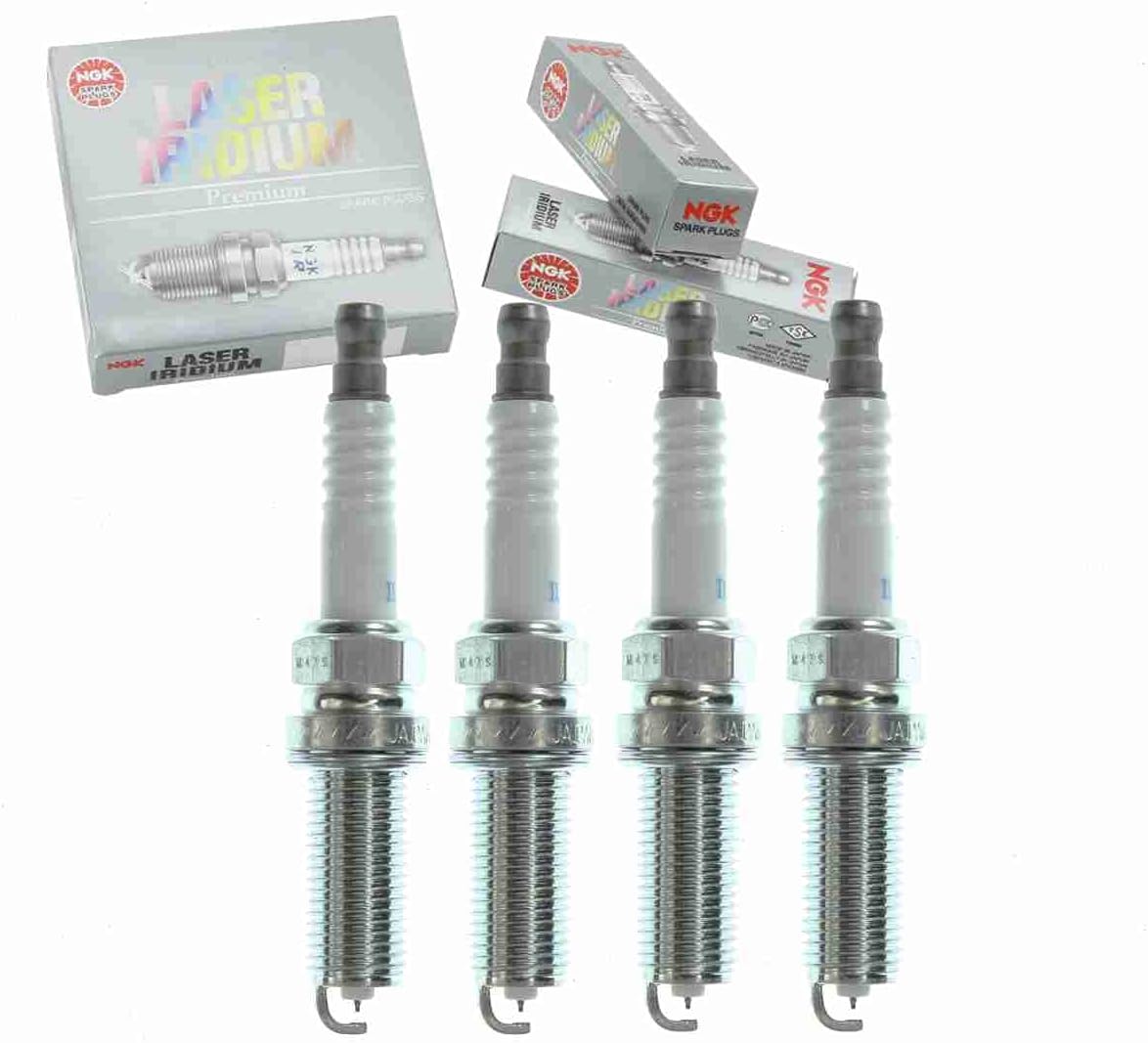 4 pc NGK Laser Iridium Spark Plugs compatible with Mazda CX