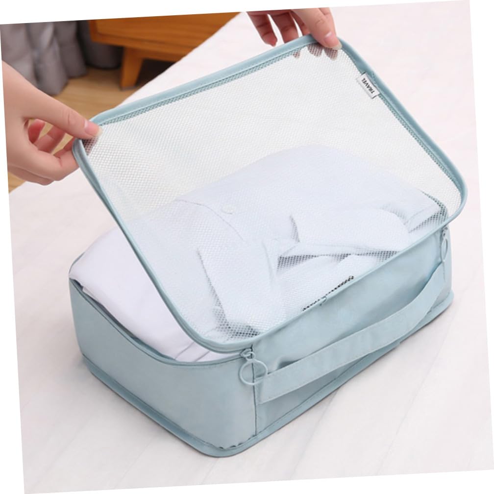 Didiseaon Porta Indumenti da Viaggio Cerniera Organizer Borse per Vestiti e Biancheria Intima Custodia per Articoli da Toeletta e Cosmetici da Viaggio
