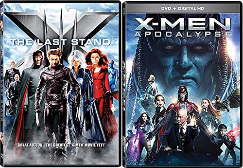 Amazon Com Marvel X Men Collection X Men The Last Stand Apocalypse Dvd Digital Hd 2 Dvd Bundle Lottsa Stars Various Movies Tv