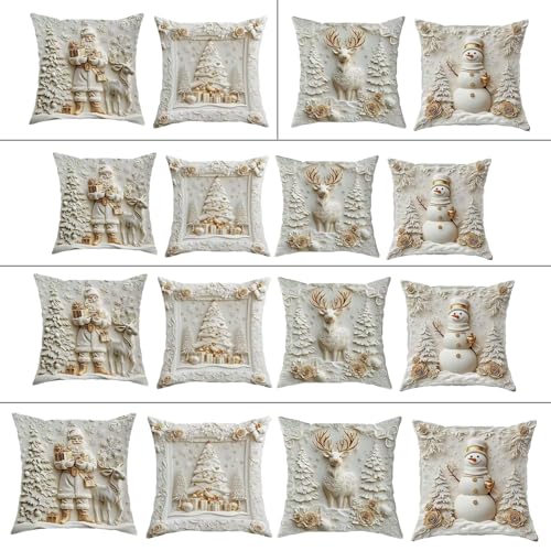 Housses de coussin imprimées anti-rayures : protection durable pour canapé et lit - 4