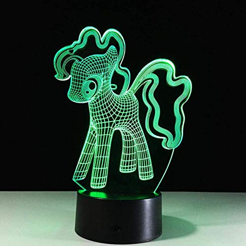 3D My Little Pony Night Light Tavolo LED Night