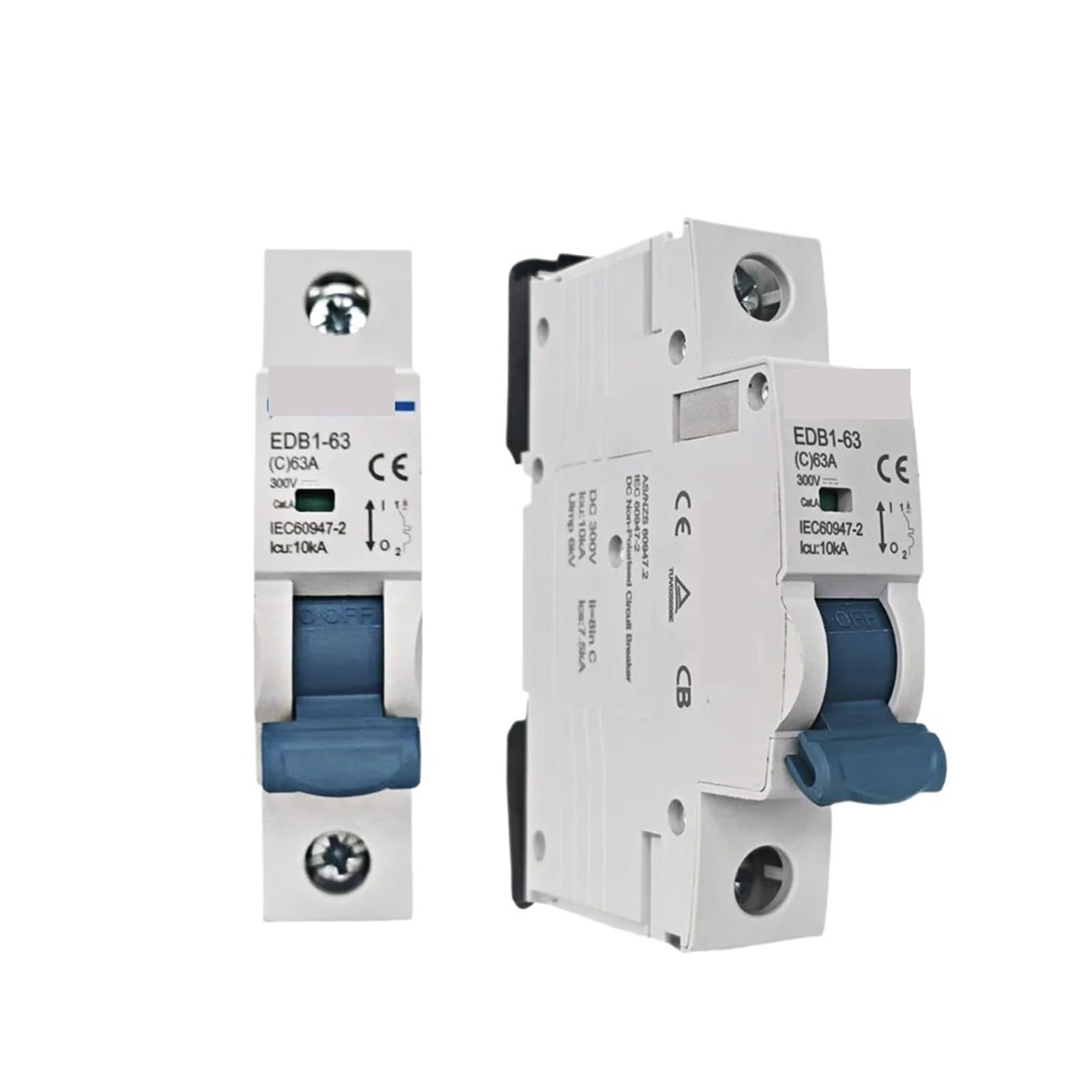 Disjoncteur DC MCB protégeant le circuit contre la surcharge électrique 250V 50A