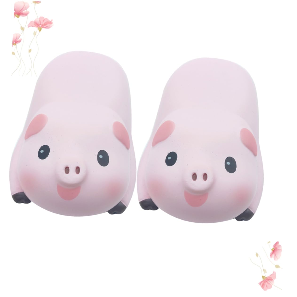 Lurrose 6pezzi Mouse Poggiapolsi Memory Foam Cuscino Per Rosa Comfort e Ottimali Per La Scrivania