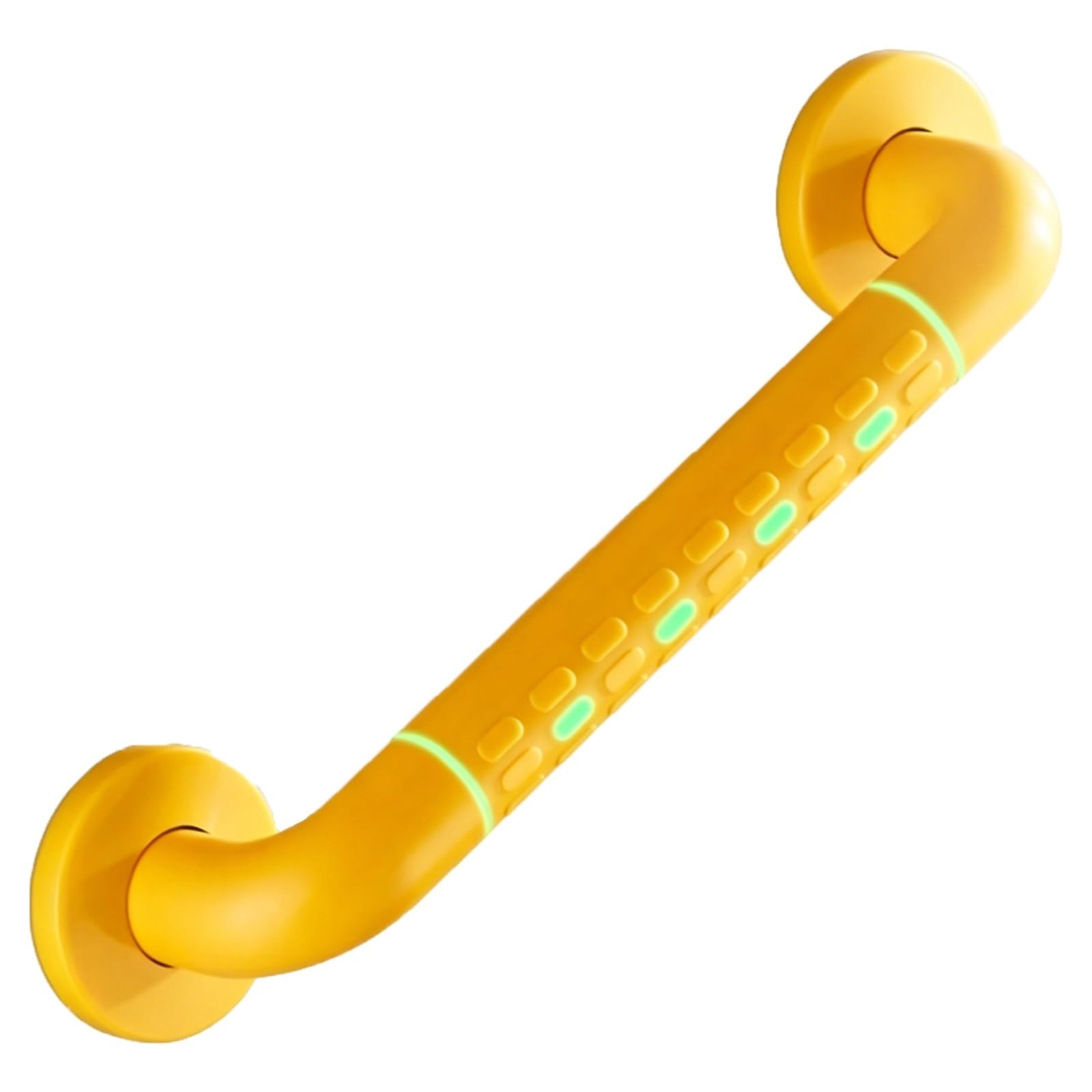 Yajuer One Color Stainless Steel Bath Grab Bar, Knurled Bathroom Safety Rail, Shower Handrail Support, Handicap Elderly Injury Balance Assist Handles(38Cm)
