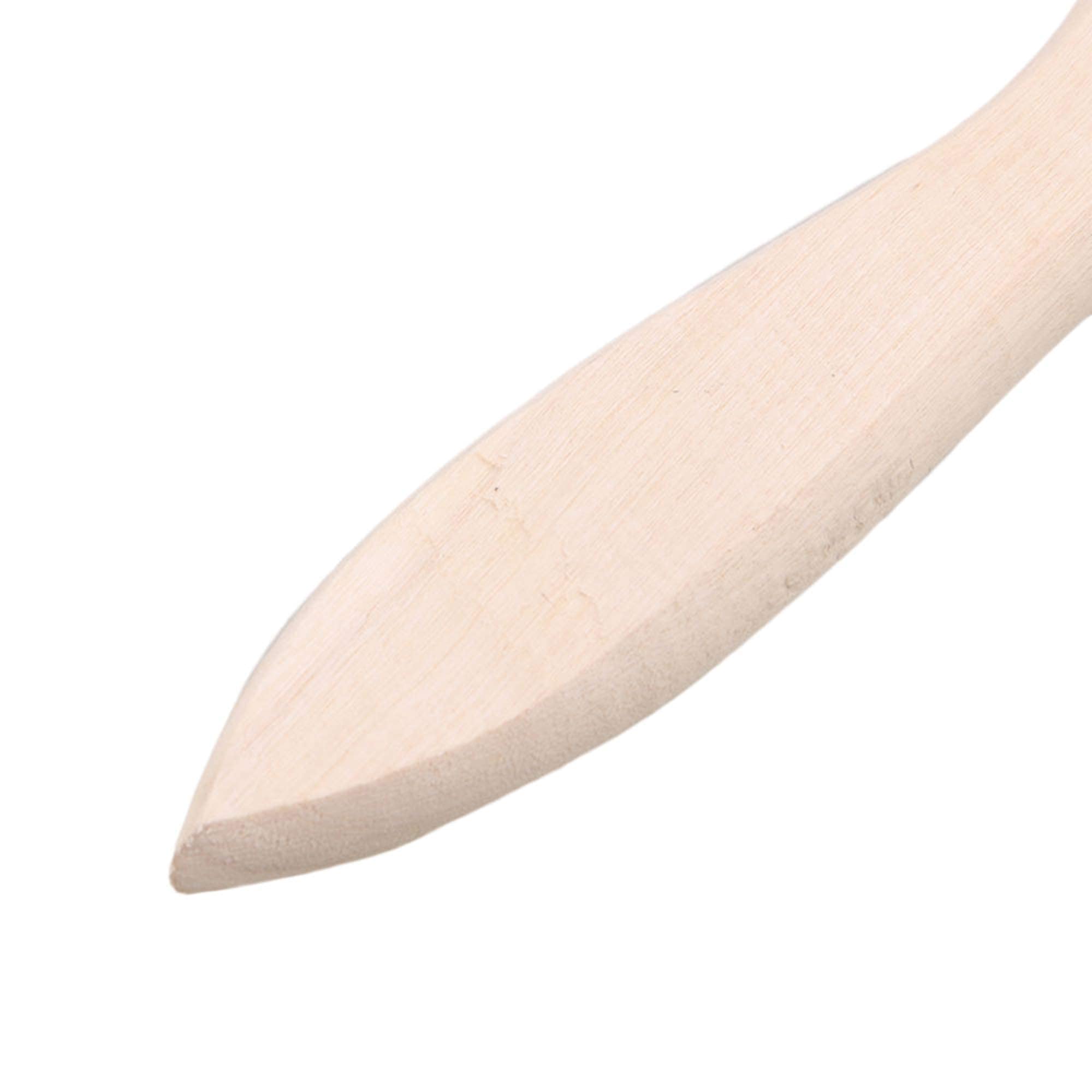 Lot de 20 pinceaux avec manche en bois - largeur 7,6 cm - pour peinture, tache, vernis, gesso, apprêt, colle