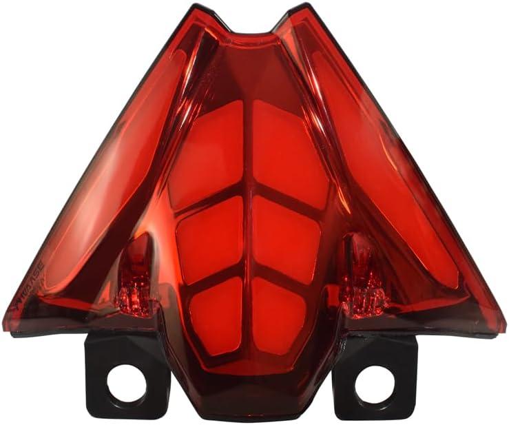 Motorbike For Kawasaki Ninja 500 500SE EX500 2024 2025 E-Mark Rear Tail Light Brake Turn Signals Integrated LED Stop Light (Red Lens)