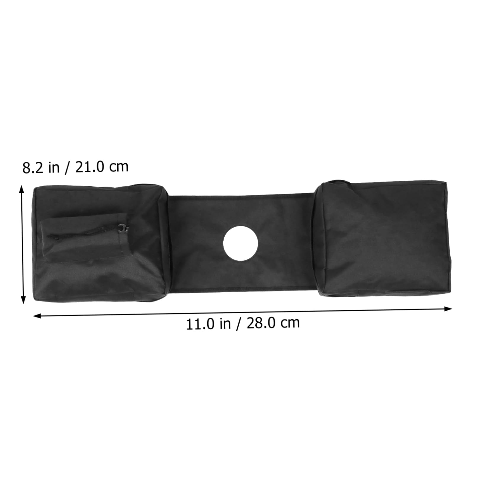BESTonZON Borsa da Sella per Atv Oxford Protezione Dalla Pioggia per Moto da Neve e Serbatoio Olio Nero