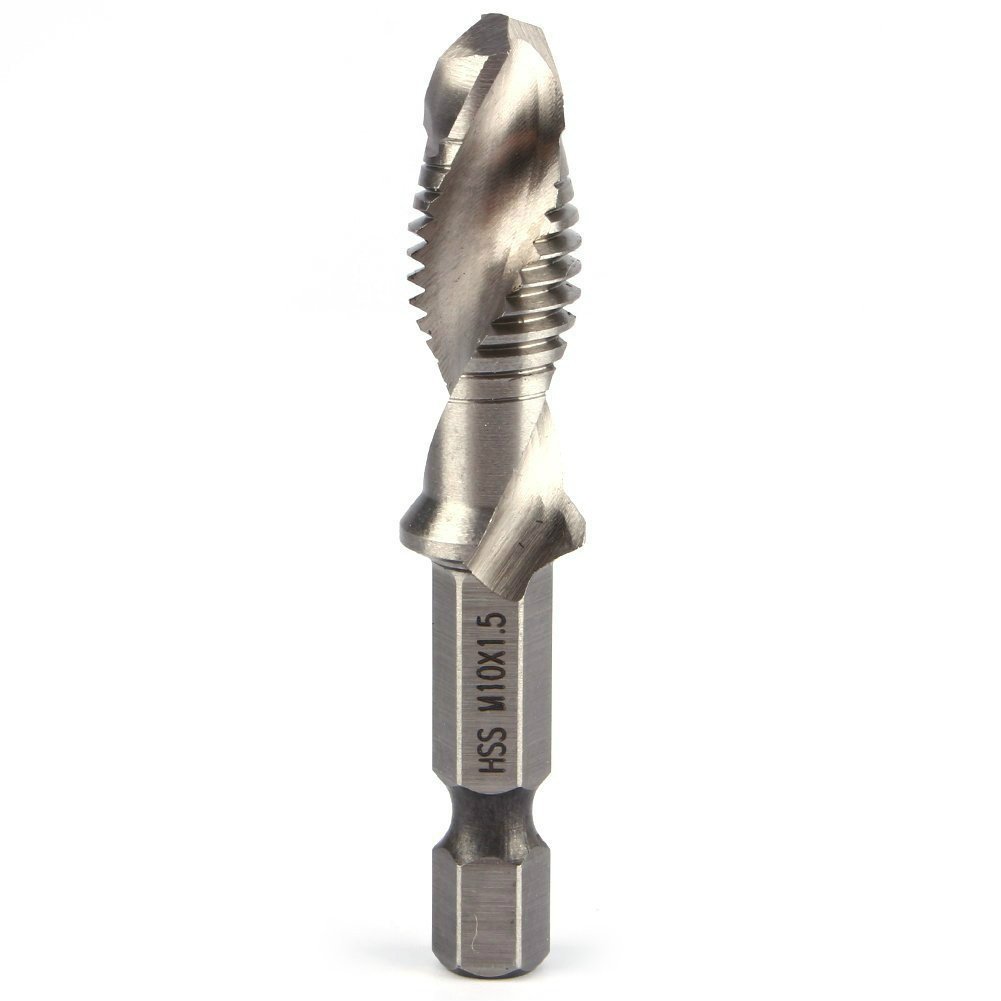 DE-tools Gewindebohrer-Satz M3 Bis M8 – Mit Vorbohrer, HSSE-TiN, Made In Germany