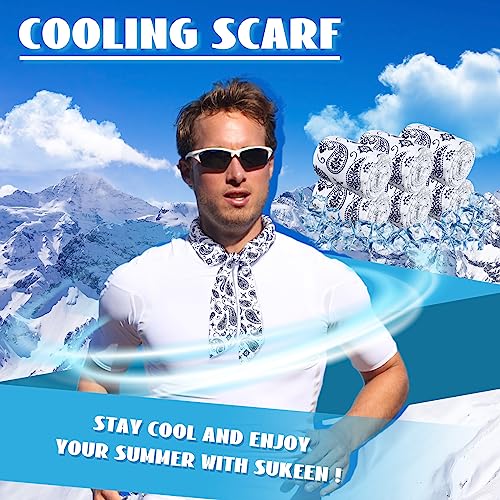 Image of Coume 6 Pack Cooling Neck Wraps