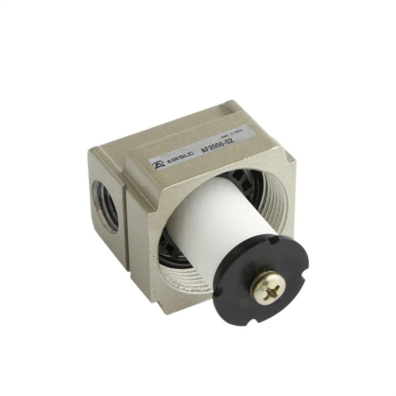 1 pièces AF2000 AF3000 AF4000 processeur de d'air-02-03-04-06-10 D filtre compresseur d'air pneumatique séparateur d'huile filtre à eau automatique(AF2000-02D)