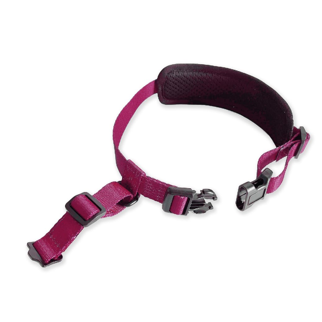 Tail Blazers Escape Proof Dog Harness Strap for our Reflective Dog Harnesses. Adjustable or All Breeds. Secure Fit for Training and Walking. Add-On No Escape Accessory (Red, Large)