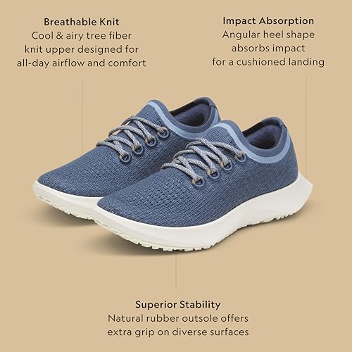 Image of Allbirds Women's Tree Dasher 2, Active Running & Walking Sneakers