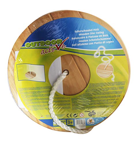 VEDES Großhandel GmbH - Ware- OA-Altalena a Disco in Legno, 30 cm, 0071702049