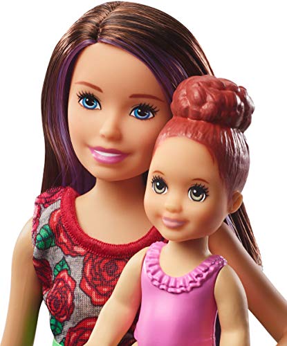 Buy Barbie Skipper Babysitters Dolls And Bathtime Playset Online At Low Prices In India Amazon In