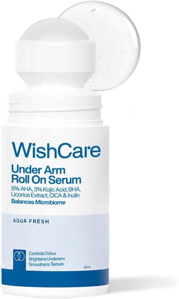 Underarm Roll On Serum- Roll On Deo for Women & Men- 0% Alcohol & Long Lasting Aqua Fragrance - 50ml