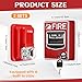 Relaxweex 4 Pcs Fire Alarm Pull Station Fire Warning Siren 12/24V DC Sound and Light Emergency Alarm Dual Action Manual Call Point with Key Security Horn Buzzer for Home or Office