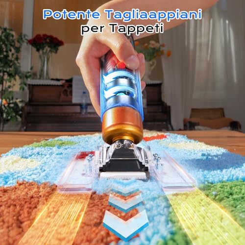BESGEER Rug Tufting Gun with Carpet Trimmer Kit, Rug Gun with Tufting-Shears with Tufting Cloth with Frame kit, 2 in 1 Cut & Loop Pile Carpet Gun and Carving Clippers