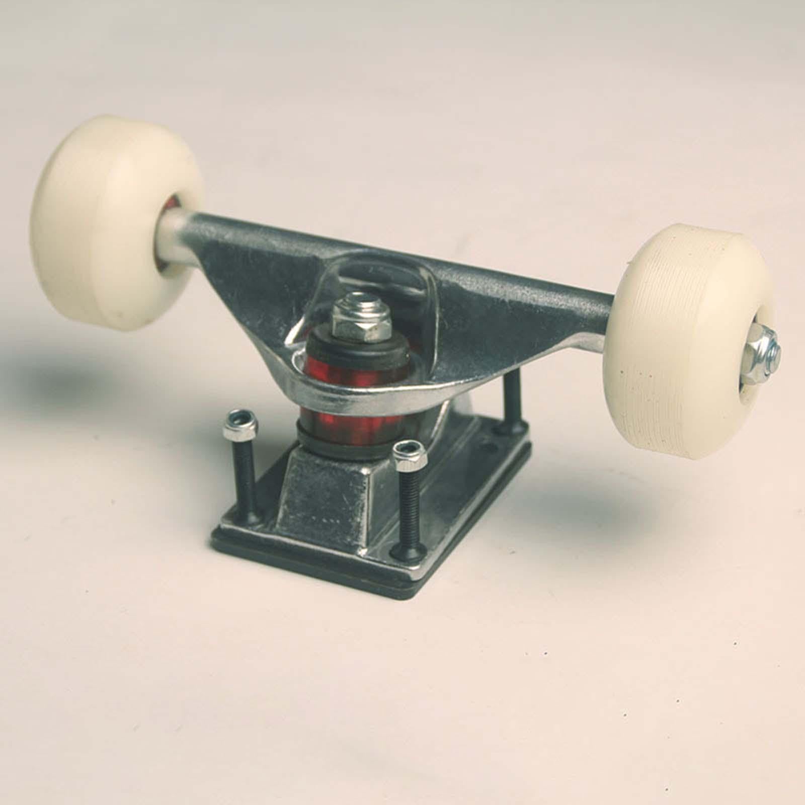 Almohadillas Elevadoras para Ruedas y Ejes de patineta, herrajes duraderos para patineta, Color para Blanco