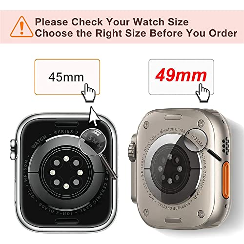 Bracelet Apple Watch Ultra Acier Inoxydable Idéal pour Réunions d'Affaires et Bureau 45mm