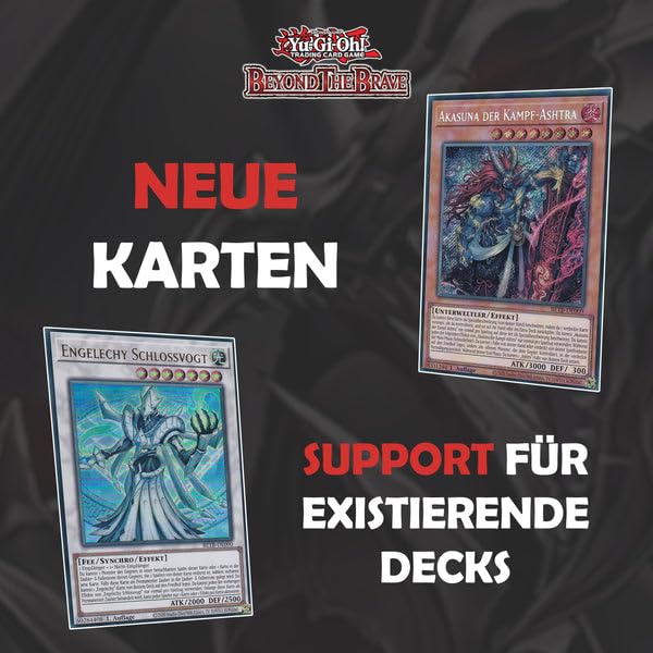BETB-DE081 - Audhumla, Urahnin der gefrorenen Weite - Ultra Rare - Deutsch - 1. Auflage - Beyond the Brave - Playset (3 Kopien) - Yu-Gi-Oh!-mit LMS Trading Fieldcenter Karte