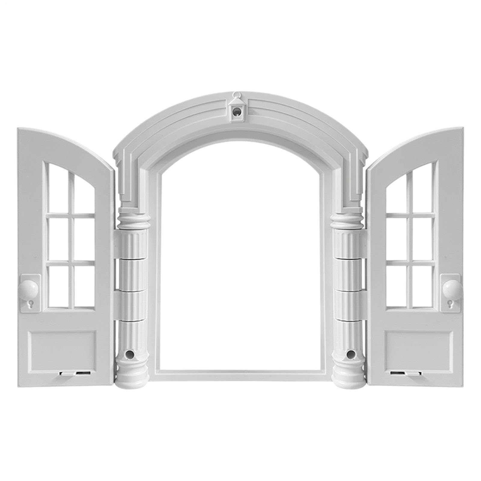 Puerta para gato en dormitorios y salones de diseño elegante
