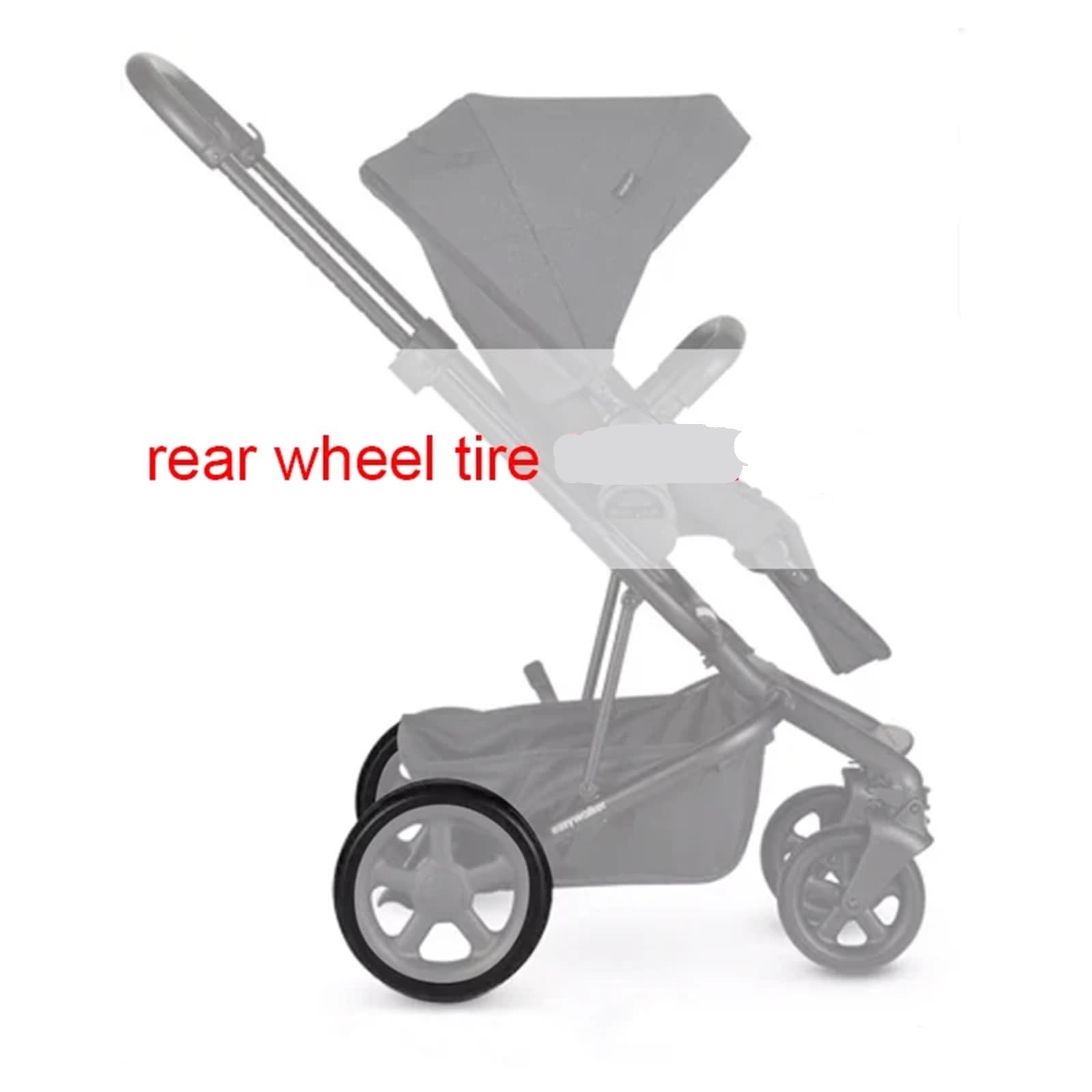 Reifenabdeckung kompatibel mit Easywalker Harvey 2/3 Hinterreifen Custom Buggy Gehäuse PU Tubeless DIY Kompatibel Kinderwagen Zubehör
