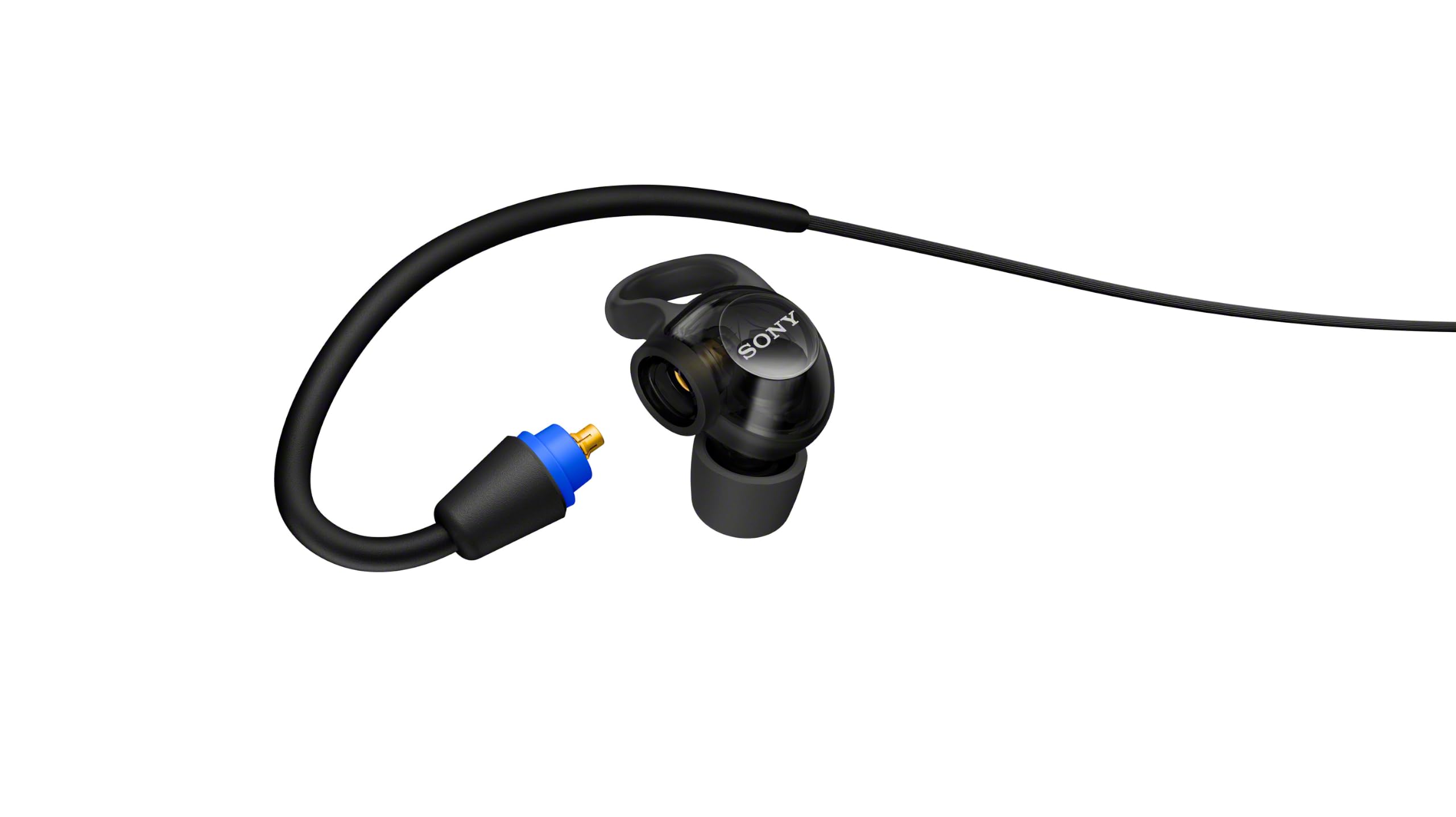 Cuffie intrauricolari con cavo Sony IER-M500 Pro | Auricolari IEM ad alta risoluzione con cavo, isolamento acustico ideali per musicisti, artisti e uso in studio - Nero