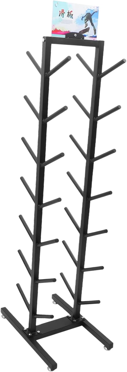 1pc Professional Skateboard Display Rack Shelf for Snowboards and Easy to Install Design for Home Shop Decor