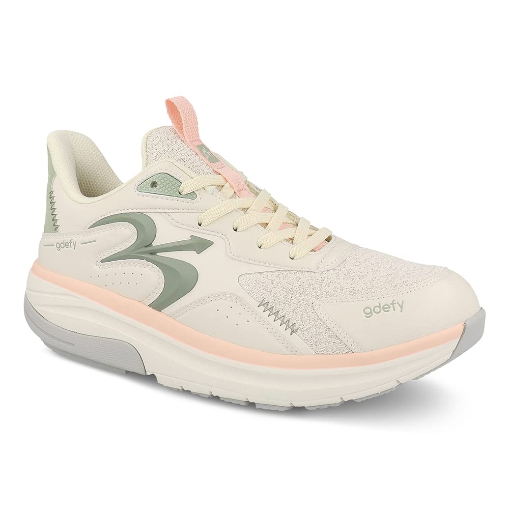 G-DEFY Energiya Women’s Cross Trainer Shoe | Heel Support | VersoShock Technology for Pain Associated with Prolonged Standing or Walking | Arch