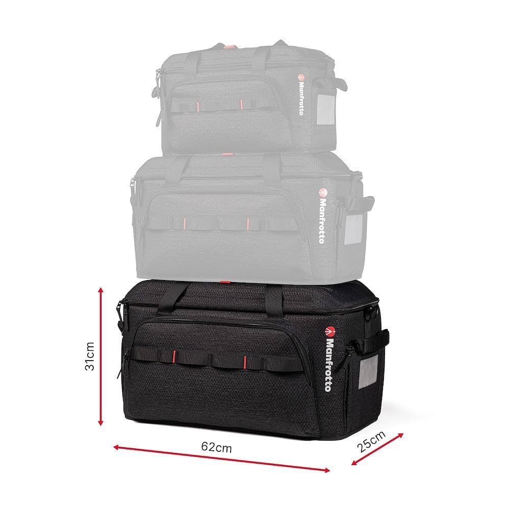 Manfrotto ビデオカメラケース ブラック/レッド Manfrotto ビデオカメラケース ブラック/レッド