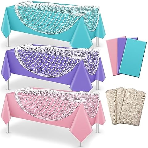 6 Pack Nautical Theme Table Decorations Cover