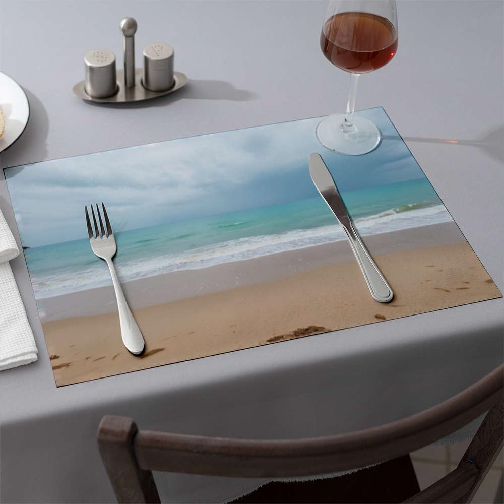 Set de table en silicone lavable protège comptoir de cuisine lot
