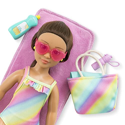 Poupée mannequin Mes Corolle Girls : Coffret Luna À La Plage Corolle - vue 8