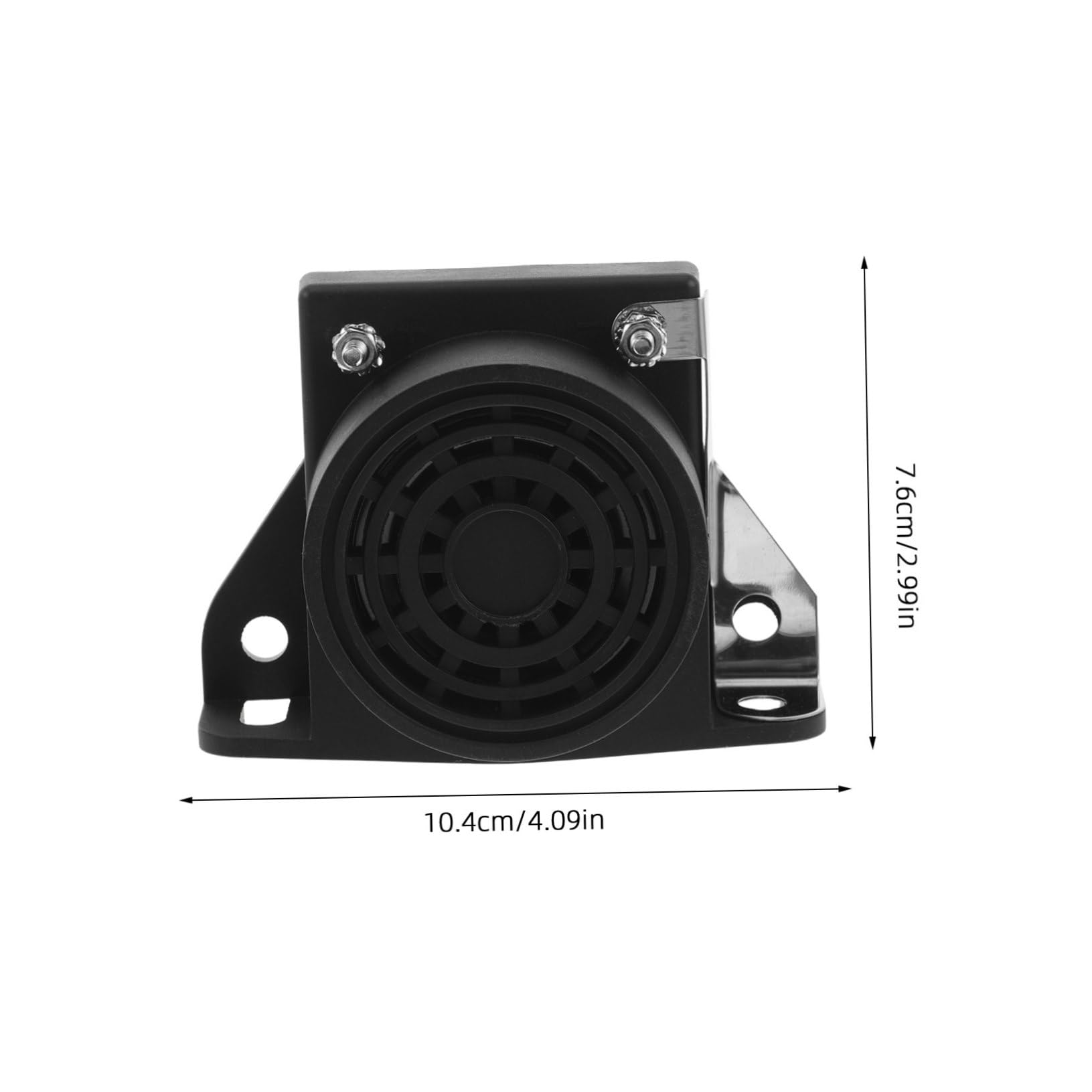 Gatuida 2piezas De Alarma De para Camión y Automóvil Material Resistente Sonido Fuerte y Instalación