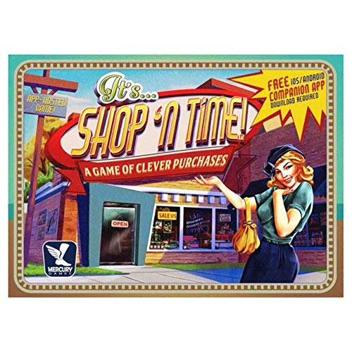 Mercury Games Shop N Time Board Game