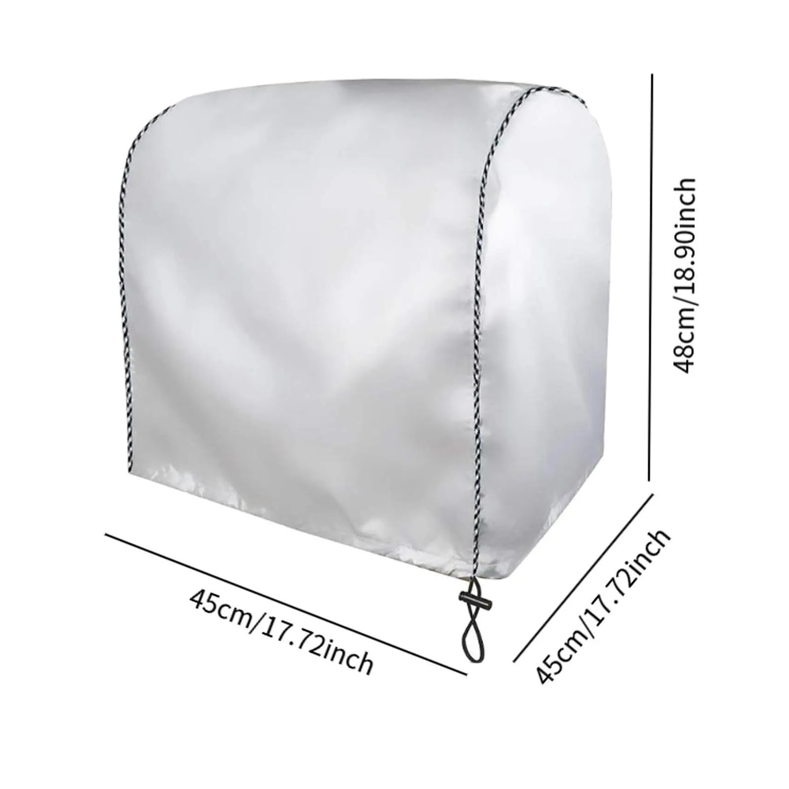 Custodia for stampante 3D con copertura in tessuto Oxford con coulisse regolabile(50x50x55cm)