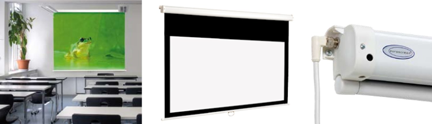 Euroscreen Connect Electric 2200 x 1650 - projection screens