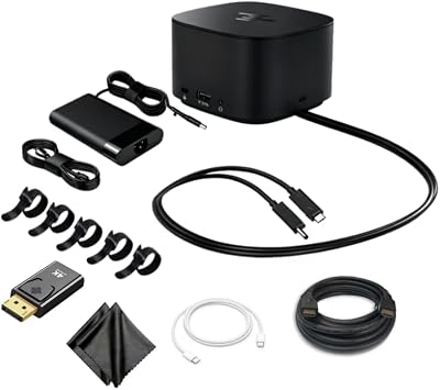 Genuine HP 2UK38AA 3TR87AA 3TR87UT 3TR87ET 2SU55AV Thunderbolt Dock 230W G2 with Combo Cable w/ 230W Power Supply 2UK38AAR#ABB 3TR87AA#ABA 3TR87UT#ABA TB Dock G2 Docking Station