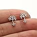 Fashion Science Jewelry Hippie Neuron Brain Nerve Cell Stud Earring Stainless Steeel Earrings (steel)