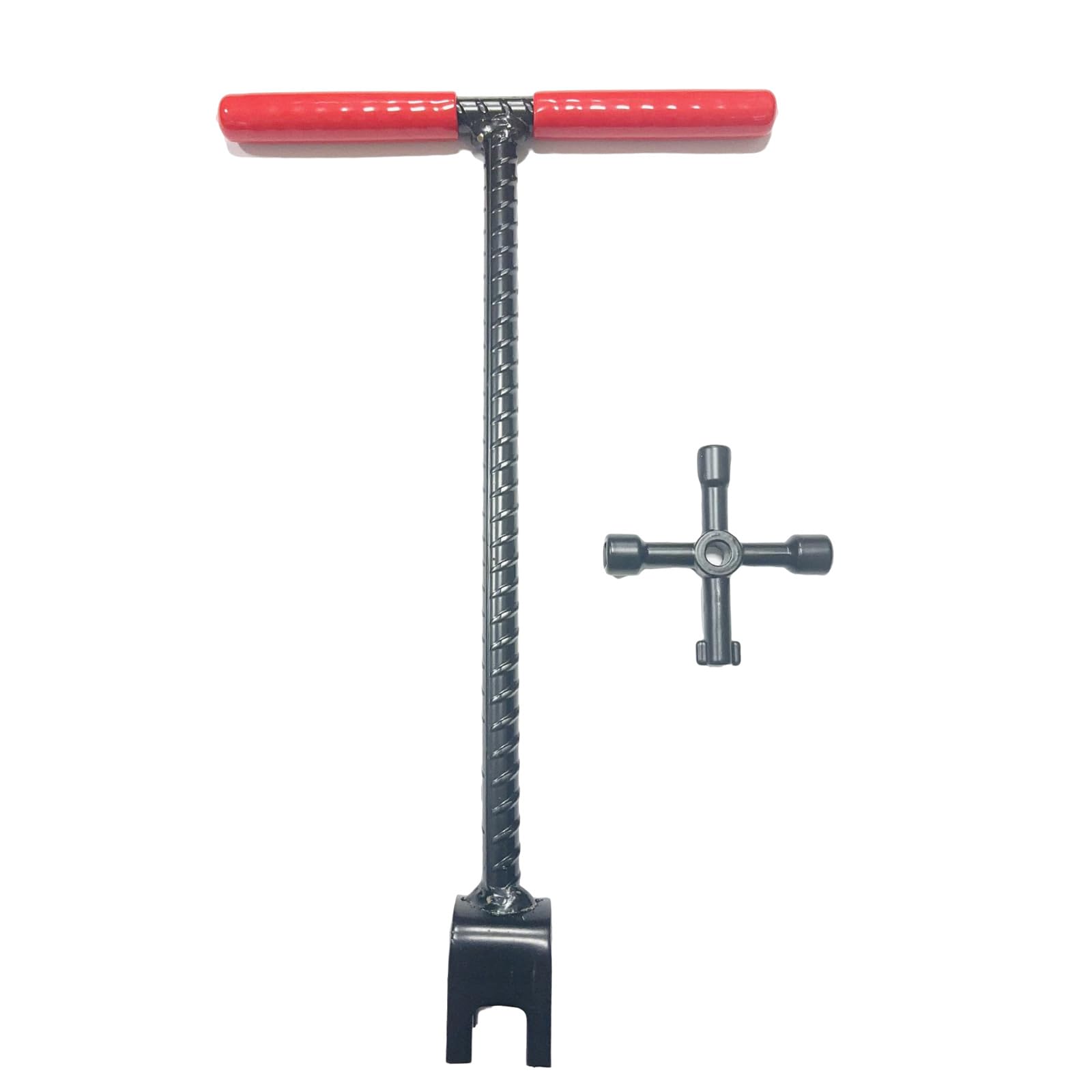 Multifunctional Steel T Handle Spanner Tool for Leverage Efficiency in DIYer Projects Professional Workshops Steel Wrench for Nut and Bolts