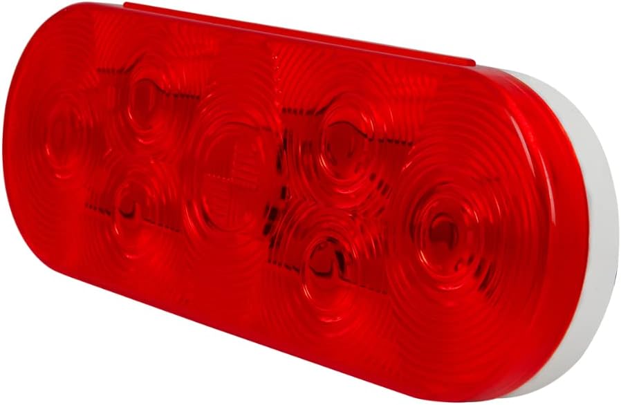 GG Grand General 75798 Oval Highway Red/Red 7 LED Sealed Light