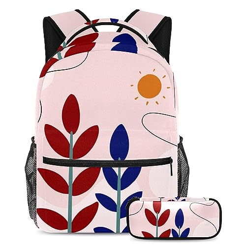 Cartable enfants garçons filles avec sac à dos et trousse école