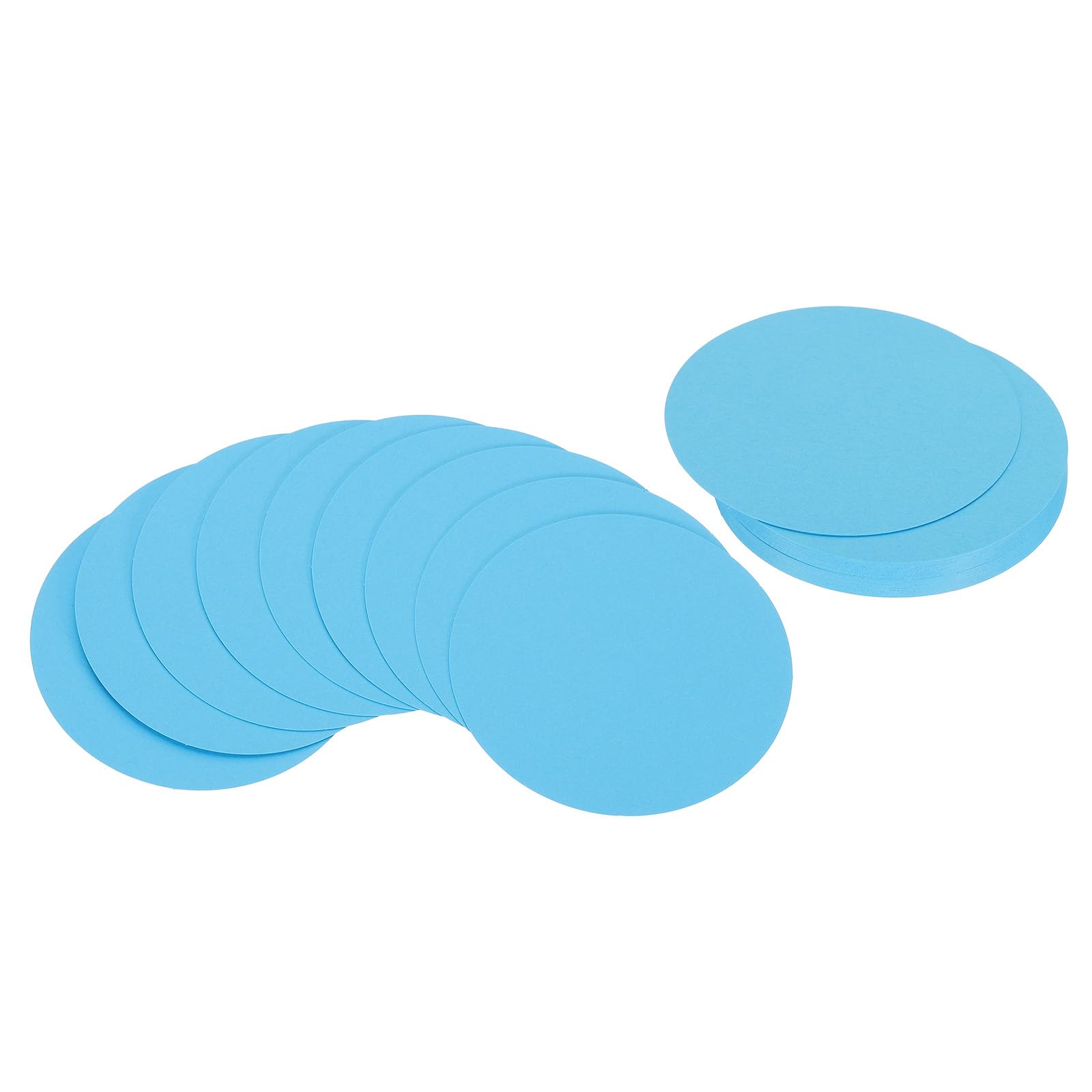PATIKIL 36 Cartoncini Circolari Neri 7,5 Cm, Ritagli In Cartoncino Spesso Per Fai Da Te, Decorazioni, Lavagne E Biglietti