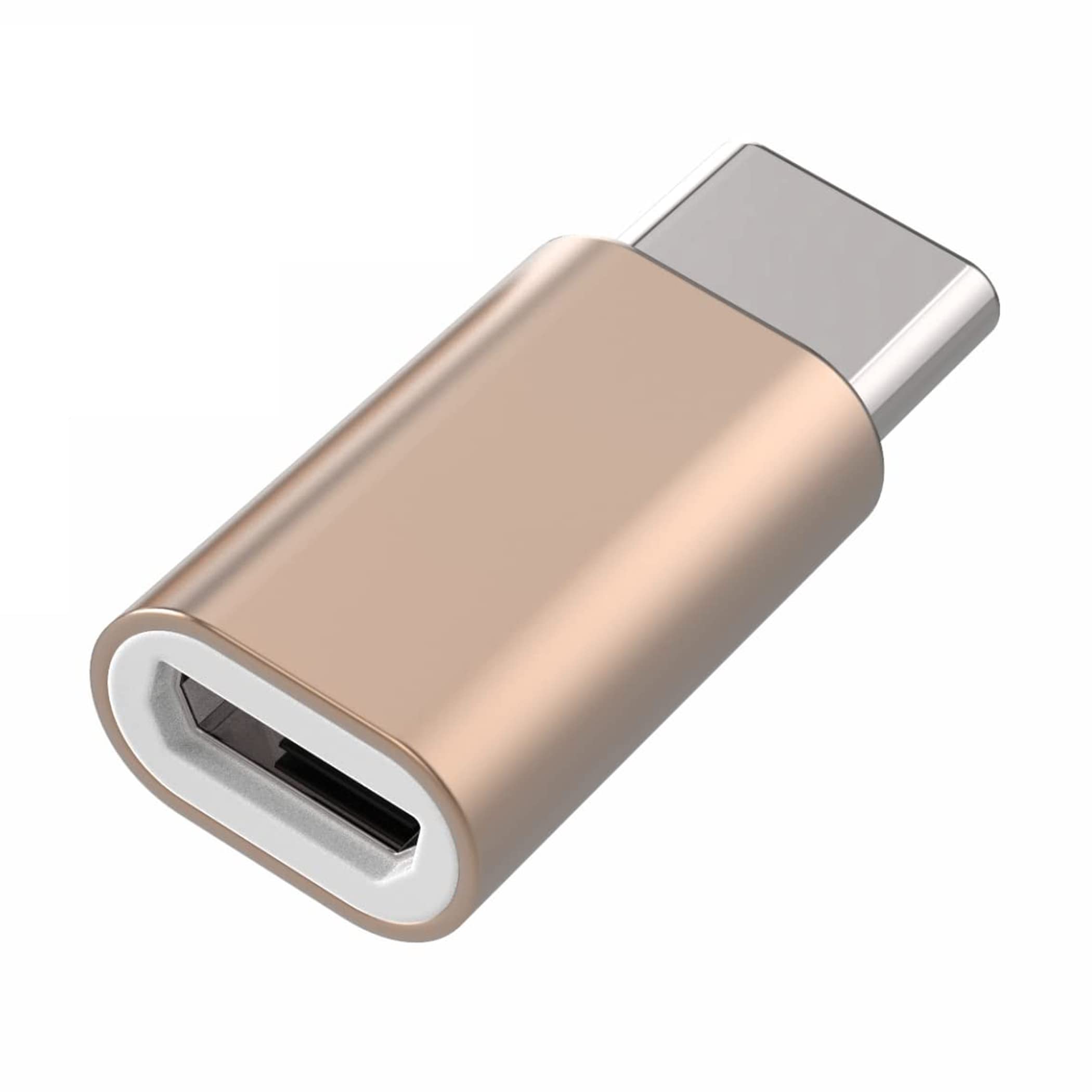 Brain Freezer USB Type C Adapter,Micro, Data Syncing and Charging Adapter Golden (Not for HDMI Adapter)-image-44