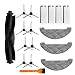 Produktbild Fantisi Ersatz-Set für Proscenic M7 Pro, 1 Hauptbürste, 8 Seitenbürsten, 4 Set, Filter, 3 Wischtücher, Zubehör