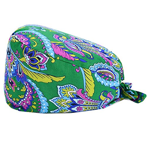 Fancy Pumpkin Patrón de Colores Doctor Cap Cirugía quirúrgica Cap Medical Nurse Doctor Cap Working Cap, G-02