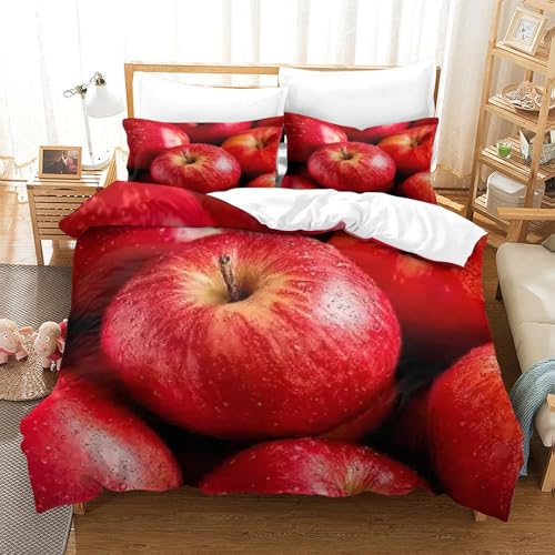 Housse de couette 135x200cm en microfibre résistante effet 3D premium - 3