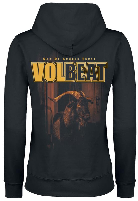 Volbeat God of Angels Trust Frauen Kapuzenpullover schwarz Band-Merch, Bands
